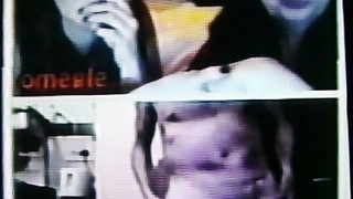 2 horny College girls delighted by my dirty hot show (+ sound ) 3