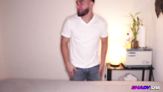 Shy Massage Therapist Cant Help Herself