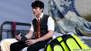 Harley Xavier caught Asher Day masturbating