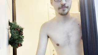 Plowing with a neighbor while his wifey is washing in the bathroom