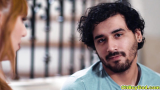 Lauren gives Rico some hands-on training in sex