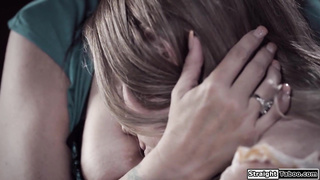 Babe films porn with bf and his stepmom