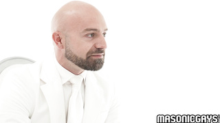 Master Adam Snow blowjob fucked twink Noah White