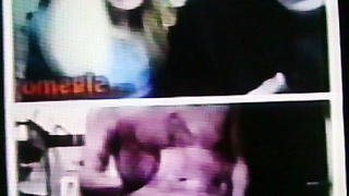 Horny Blonde College girl licks my hot ass-hole (+ sound )