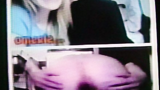 Horny Blonde College girl licks my hot ass-hole (+ sound )