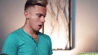 Carter DelRey sucks his stepdads man meat