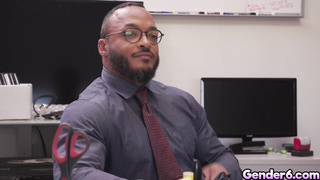 Dillon Diaz gets anal sex from TS Gracie Jane