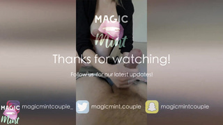 Fat Preggo stomach plowed leisurely on the bed - MagicMintCouple