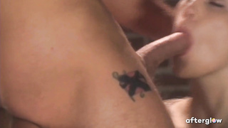 A real life duo has romantic orgy on a camper