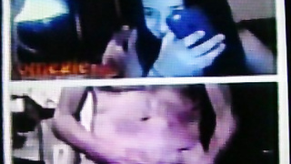 4 horny College girls captivated by my shit-hot show (+ sound )