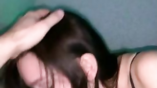 Heavycock blowjob teen angel face