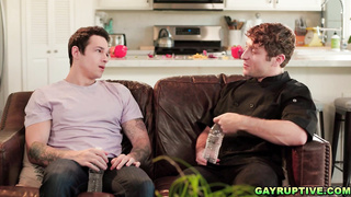 Jayden Marcos fucks his cooking teacher Calvin Banks 2