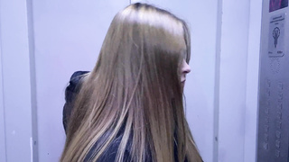 After the Walk Rock Hard Pounded Gf she Wailed and Shrieked into the cushion