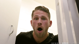 Insane shemale shemale male bareback threeway