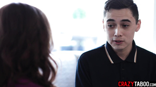 Stepson wants big tits stepmoms bird