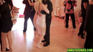 Stepbrothers and stepsisters cum together