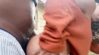 Bumboclaat he jizz 2 times in my culo outside the way he use me I love it my mommy don’t know