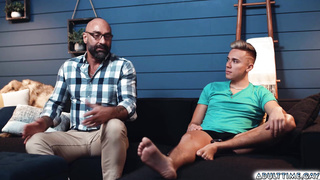 Carter DelRey taste his stepdad monster cock