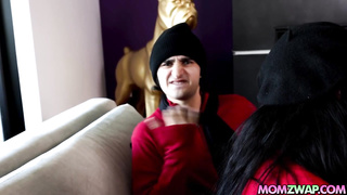 Bunny and Mona swap fucking their boys