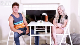 The HotGuysFUCK Practice Hump Gameshow - Wonderful Sailor Meets His Blondie Fantasy Woman