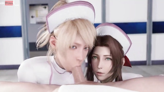 two small blowjobs...