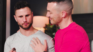 Blain OConnor eats Derek Kages cum for Valentines day