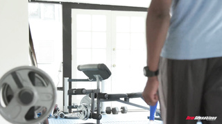 BIG BLACK COCK Off The Hook Instructing for Nubile Cheerleader Haley Reed