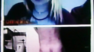 Horny Blonde & Brunette College girls like my hot show (+ sound )