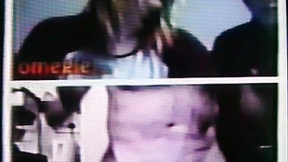 Horny Blonde & Brunette College girls like my hot show (+ sound )