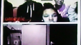 Bunch of Black College girls stunned by my hot show (+ sound )