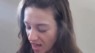 POINT OF VIEW blowage Fresh chick at work gets her flawless bosoms decorated in spunk by the chief! - Say10zwhores