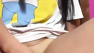 I'm going to visit my parents' building and neighbor just comes to poke me.