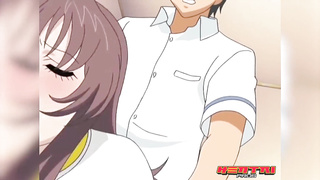 Anime Porn Professionls - Takashi Screws His Sista In Law's Miwa Butthole & His GIRLFRIEND Misa Determines To Join Them