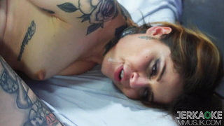 JERKAOKE Vanessa Vega teaches her ninja college girls in the way of lollipop