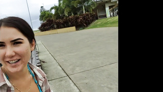 Park Pickup - She Let Me Jism Inwards Her Labia - POINT OF VIEW Internal Cumshot