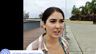 Park Pickup - She Let Me Jism Inwards Her Labia - POINT OF VIEW Internal Cumshot