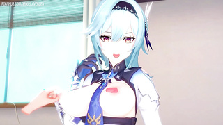 Genshin Influence: Eula Fuckfest with a Stellar Gal. (THREE DIMENSIONAL Manga Porn)