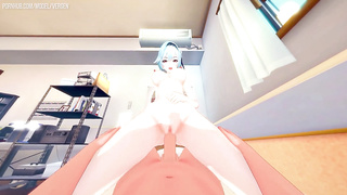 Genshin Influence: Eula Fuckfest with a Stellar Gal. (THREE DIMENSIONAL Manga Porn)