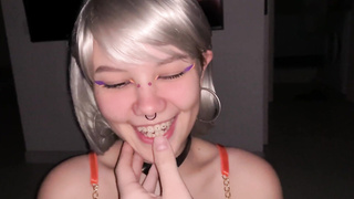 We came home to the man and I pounced on his hard-on