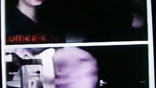 2 cute College girls happily surprised by my hot show (+ sound )