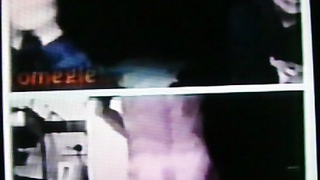 2 cute College girls happily surprised by my hot show (+ sound )