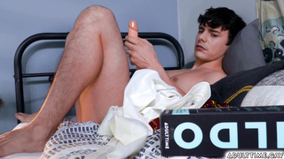 Horny Asher Day and Harley Xavier lick asses