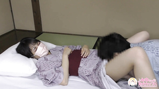 温泉旅行に行ってきました♡浴衣姿ですごくエッチな事沢山しちゃいました！感じてる姿が可愛すぎる！