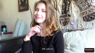 Russian Nubile Stunner Asked Me To Buy Beer - Street Dating - POINT OF VIEW