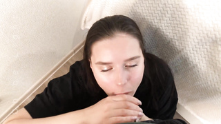 He sheltered me for the night, and in the morning I rewarded him with a deep throat