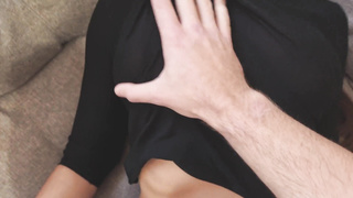 Sexy First-Timer Point Of View Cowgirl Fuckin' - Rate My Gf Breasts