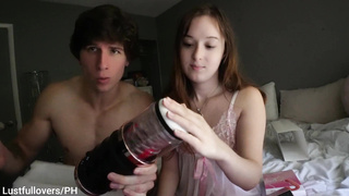 REAL DUO CLIMAX TOGETHER Using Fresh Hitachi on My Gf Until SHE SPUNKS STIFF W/CREAMPIE