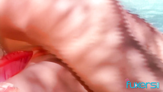 outdoor threeway fuck-fest