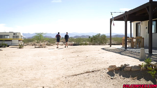 Alexander giving a cream pie and then shoving his cock