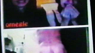 Horny College girl shoves guy aside to see my hot show better (+ sound )